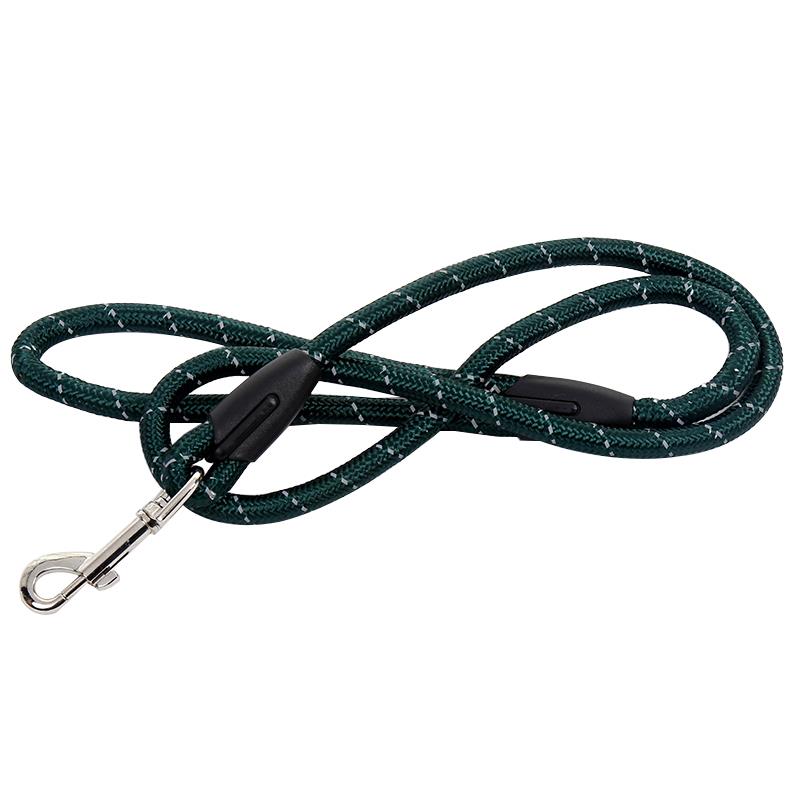 1pc Reflektierende Haustier Leine Nylon Geflochtene Hund Zu Fuß Seil Hund Leine Für Nacht gehen Haustier Liefert Haustier Zubehör: 4