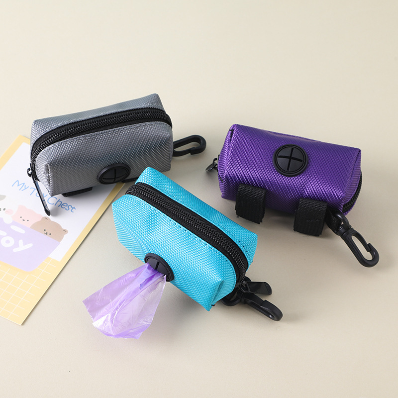 Distributeur de sacs de merde pour chien, sacs de déchets pour animaux de compagnie, sac de déchets d'extérieur jetable, distributeur de transport, outils de ramassage propres, accessoires pour animaux de compagnie