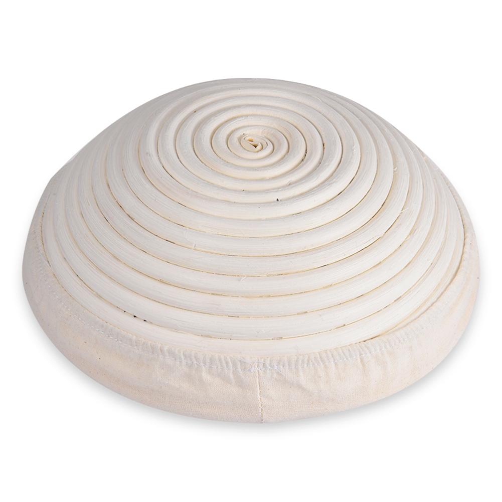 8Pcs/pack Handmade Bread Baking Tools Dough Rattan Basket Bread Proofing Set Linen Baking Couche, Dough Whisk, 2 X Dough Scraper