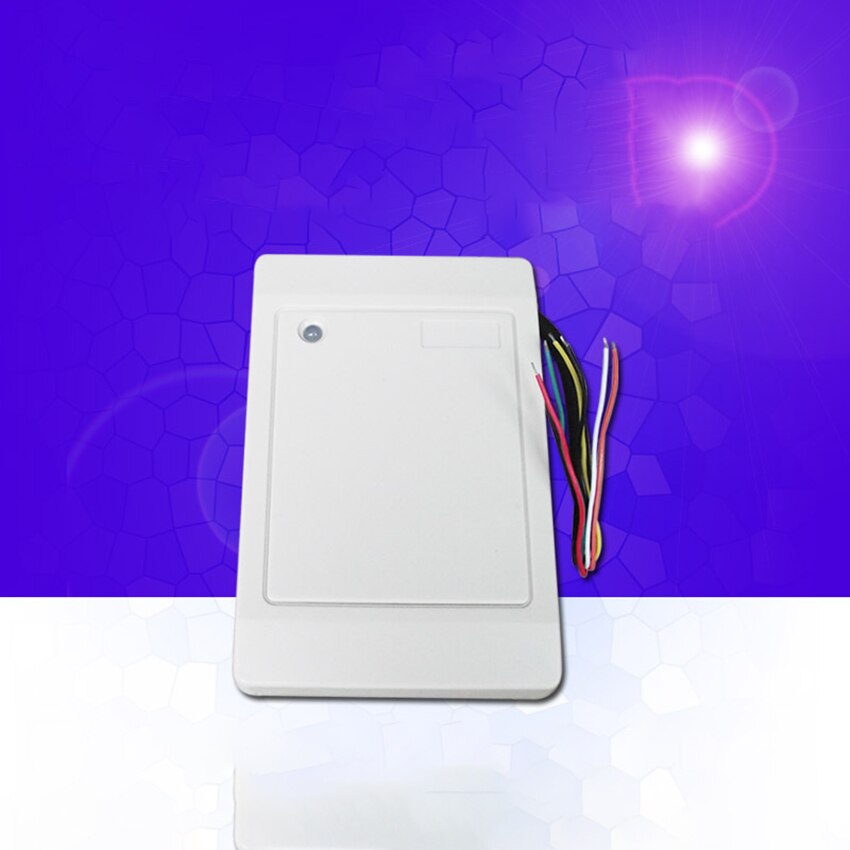 RFID Card Reader Without Keypad WG26/34 Access Control RFID Reader Waterproof Door Access Card Reader With LED Indicator