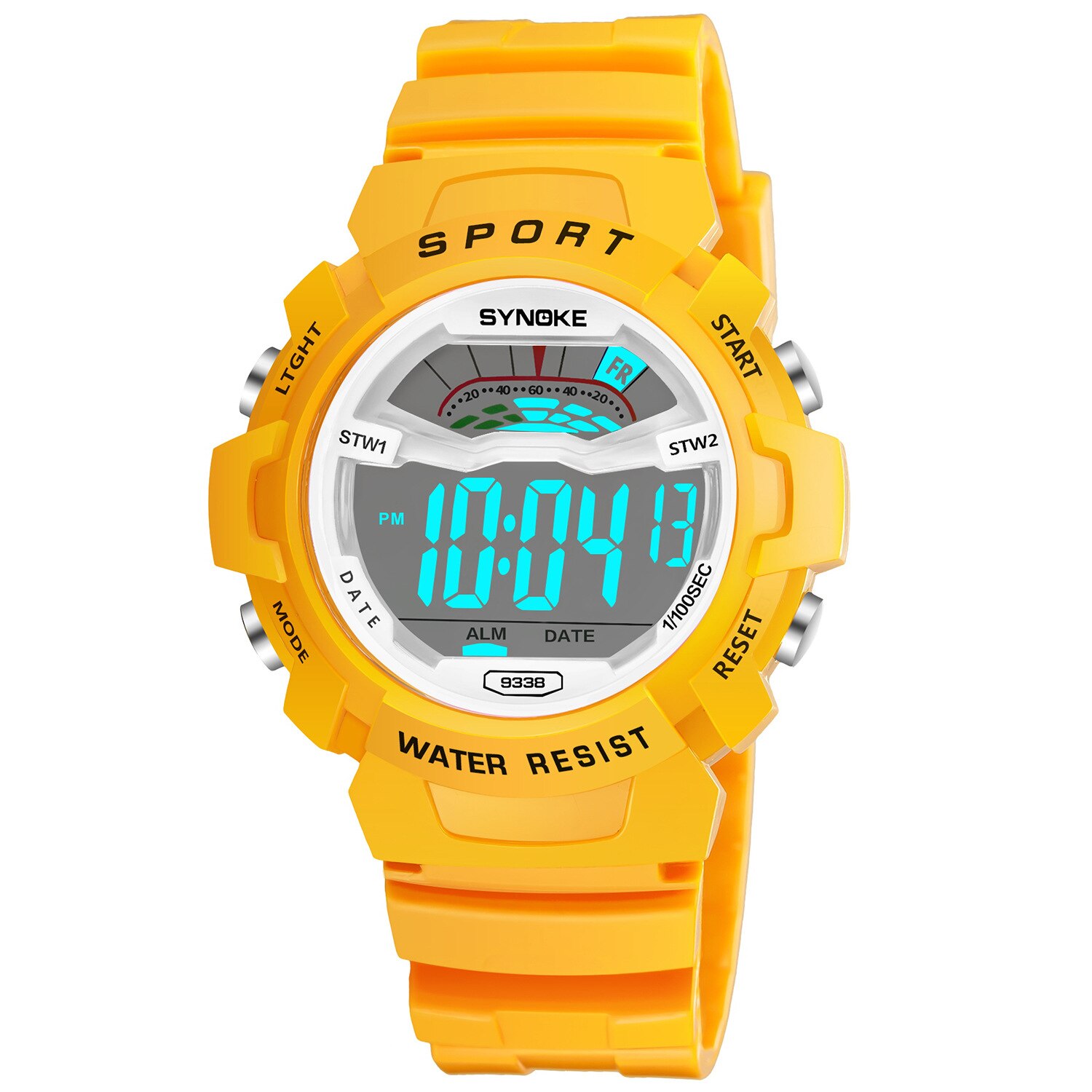 Synoke Jongens Horloges Kids Grote Kleine Horloge 14 Kleuren Waterdicht Wekker Multifunctionele Horloge Relogio Infantil Menina Digitale