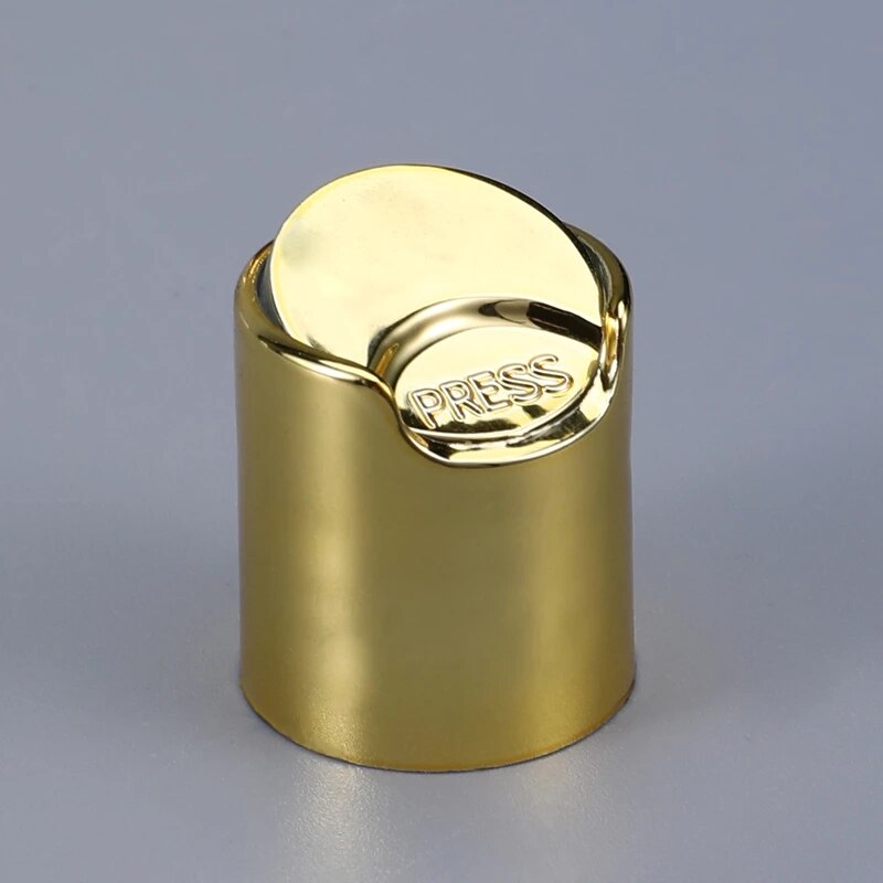 50 stk tom firkantet flaske med gulllokk for flytende kosmetiske påfyllbare flasker av matkvalitet 50ml 100ml