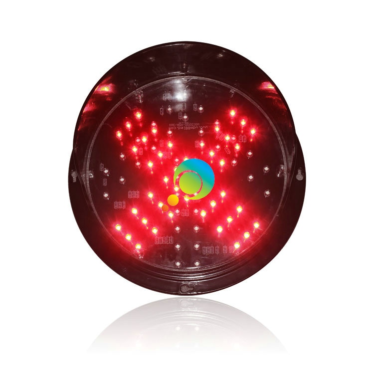 DC24V Or DC12V 8 inch LED traffic light module red cross green arrow LED replacement for