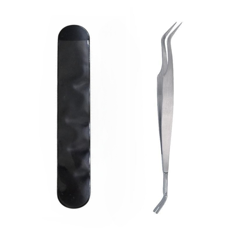 2 In 1 Tick Remover Tool Tick Removal Tweezers For Humans & Pets Pets Flea And Tick Removal Tick Remover Tools: WHITE