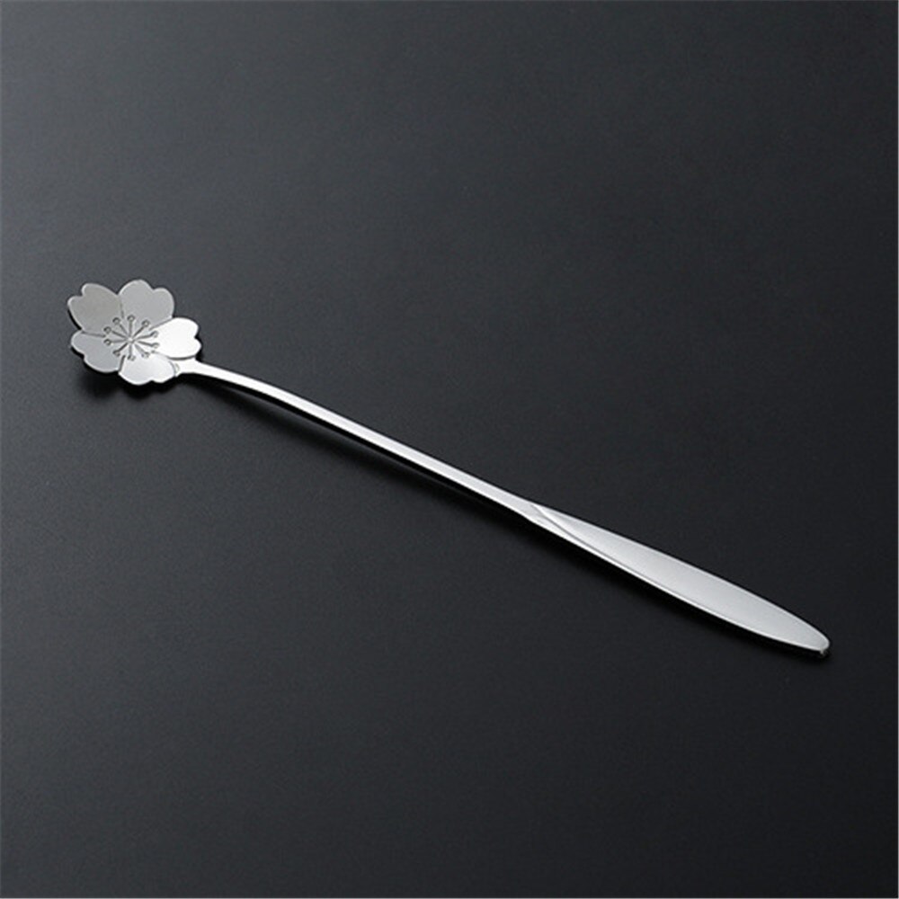 Stainless Steel Long Handle Mixing Spoon, Bar Stirring Spoon for Cocktail, Ice Cream, Coffee, Juice, Tea, Drink,Home Tableware: 2