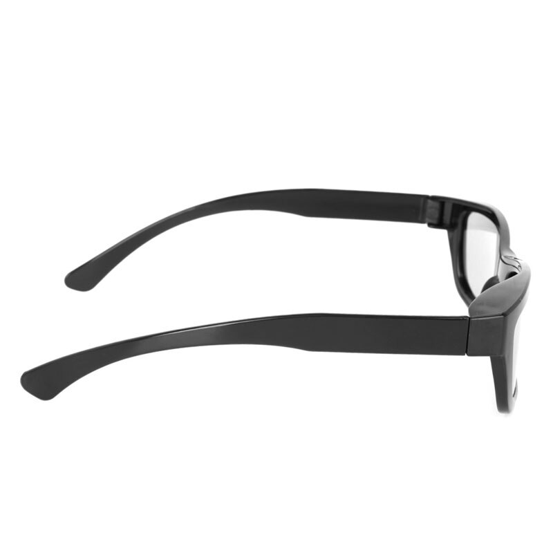 1Pc Circular Polarized Passive 3D Glasses Stereo Black For 3D TV Real D IMAX Cinemas