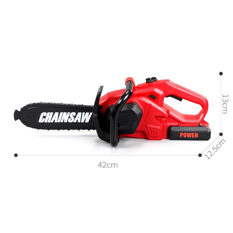 Kinderen Elektrische Pretend Play Tool Speelgoed Tuin Jongens Speelgoed Herramientas Para Carpinteria Reparatie Tools Elektrische Boor Kettingzaag: Chainsaw