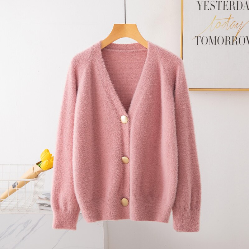 gebreide trui van alpaca en mohair, off white – VENT DU NORD