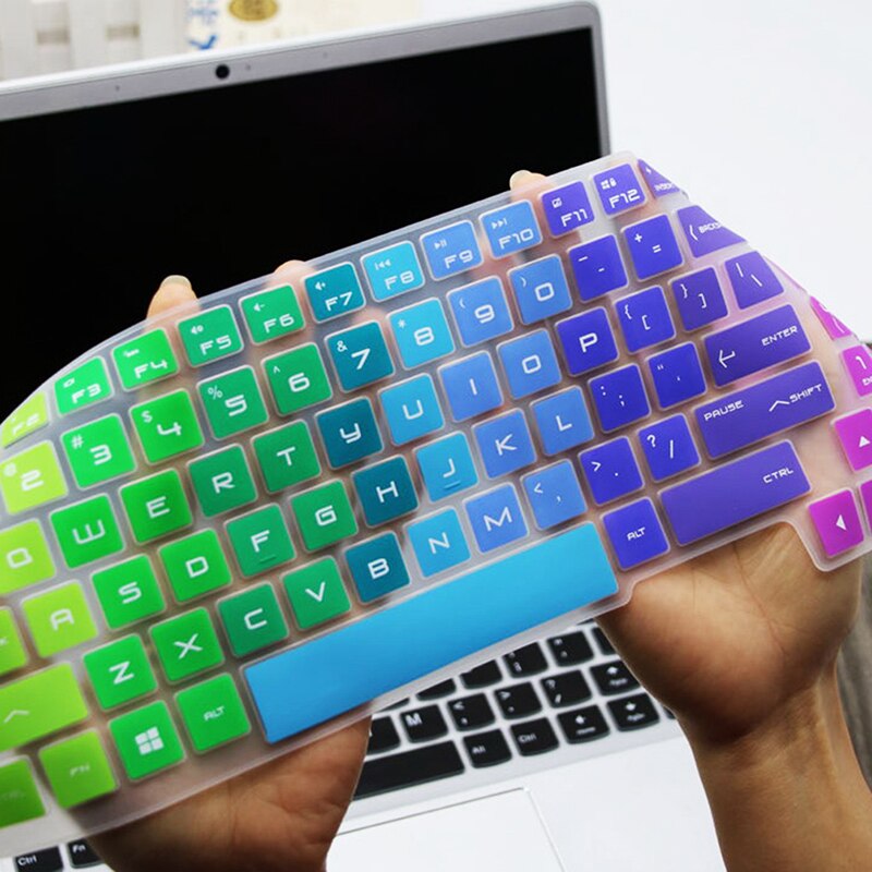 Silicone Keyboard Case Cover Skin High invisible Protector Skin Cover Fit For HP 15.6 inch Laptop PC 1pc
