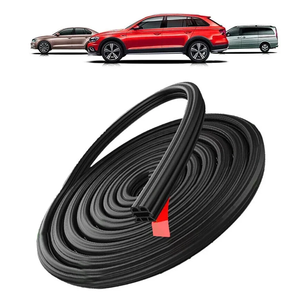 Guarnizioni per portiere per auto Adesivi per auto a doppio strato Cappuccio insonorizzato Accessori per auto Porta in gomma Striscia di tenuta anticollisione per auto