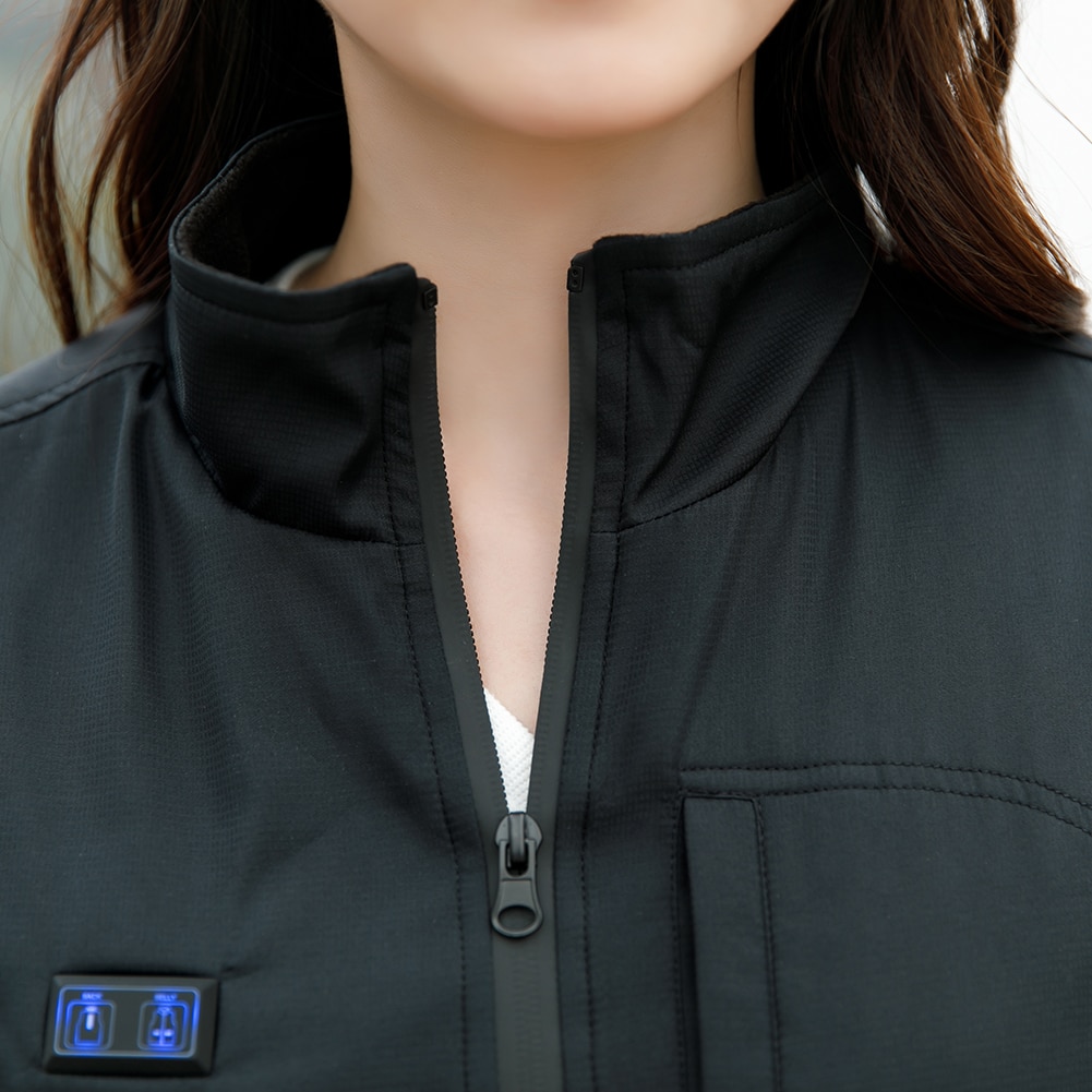 Winter Motorcycle Motocross Gear Body Armor Vest Electric Thermal Waistcoat Clothes Temperature Adjustable Heated Body Protector