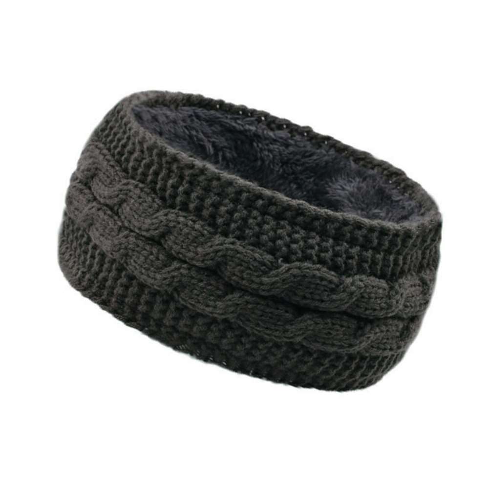 Diadema de lana para hombre y mujer, cinta para el pelo para Yoga, para mantener el calor, para Otoño e Invierno: A4
