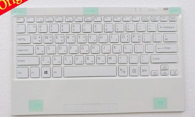 Original Keyboard for SONY TAP11 VGP-WKB16 Tablet Bluetooth Wireless Keyboard Russian Korean Spanish Arabic Japanese French: Korean white