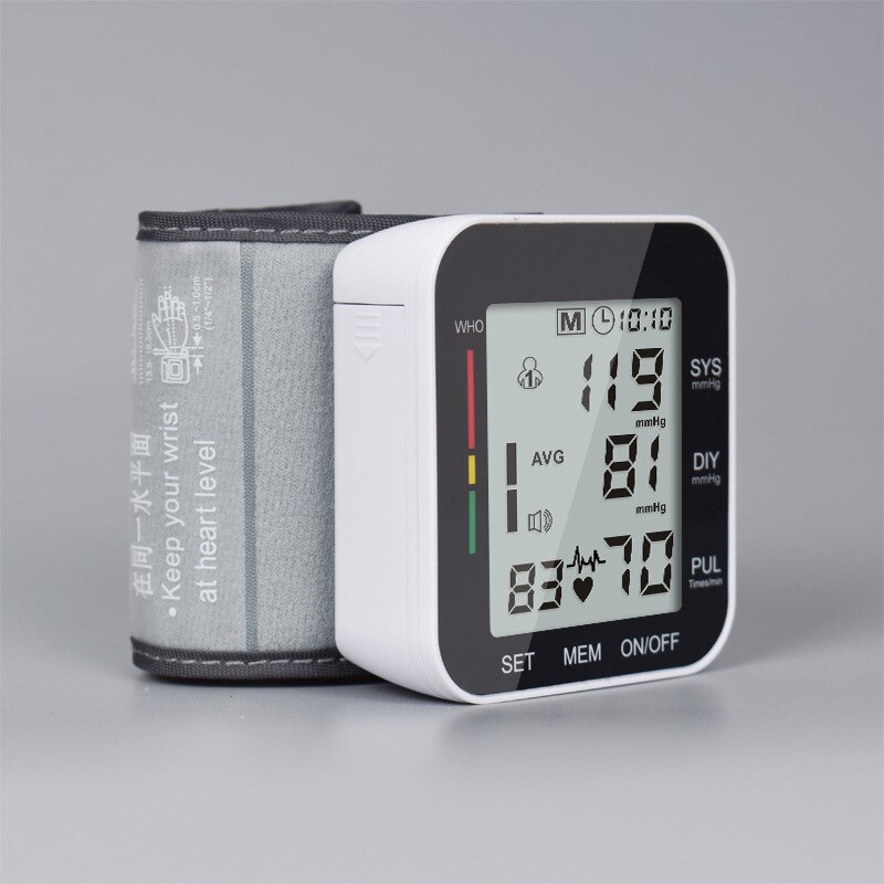 Electric Tonometer Wrist Blood Pressure Monitor Stringmeter Pressure Meter Measurement Digital Tensiometers Tensiometro