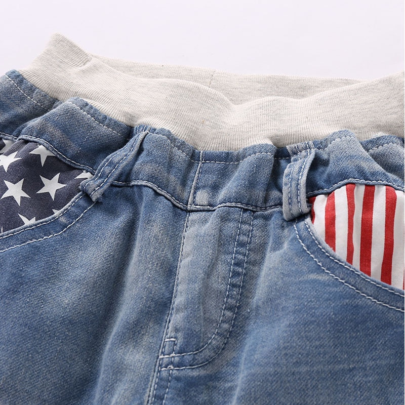 Children Summer Jeans Denim Children's Shorts for Boys Casual Boy Shorts Clothing