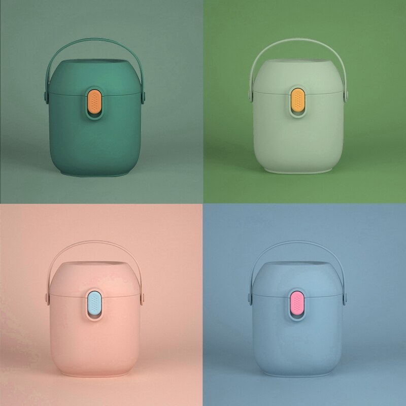 Draagbare Luchtdicht Voedsel Opslag Baby Melkpoeder Container Doos Met Lepel Zuigeling Food Grade Voor Noten Huishoudelijke Nietjes