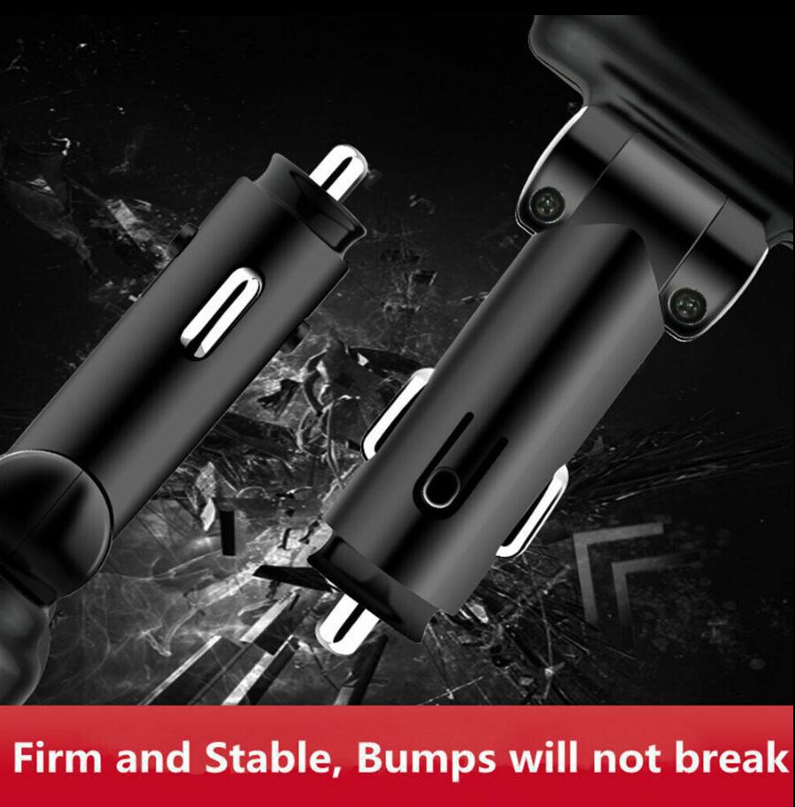 DC 12V Car Cigarette Lighter Adapter Charger 2 Way Dual Plug Socket Splitter