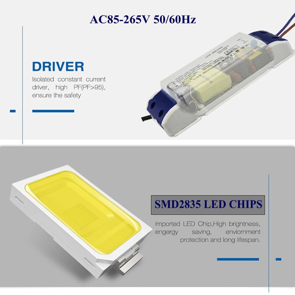 48W 72W 96W LED panel light 600x600 595x595 600*600 595*595 60*60 square indoor ceiling lamp led driver Grille lamp