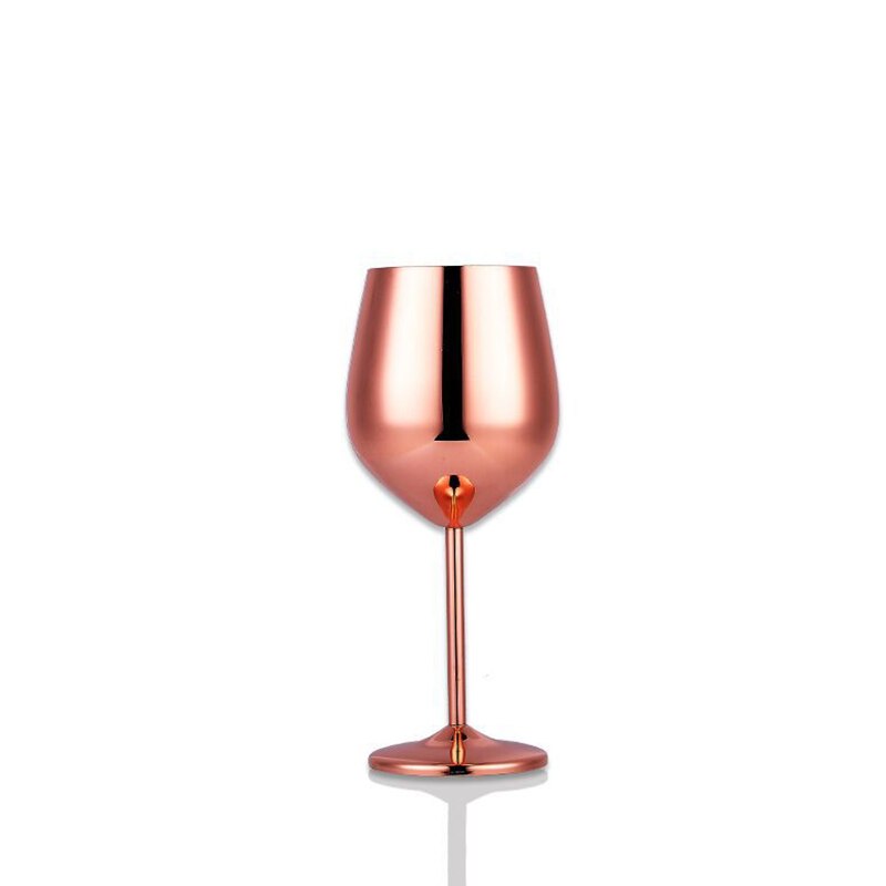 304 Roestvrij Staal Rode Wijn Glas Zilver Rose Sap Drinken Gold Bekers Champagne Goblet Party Bar Keuken Gereedschap: 1