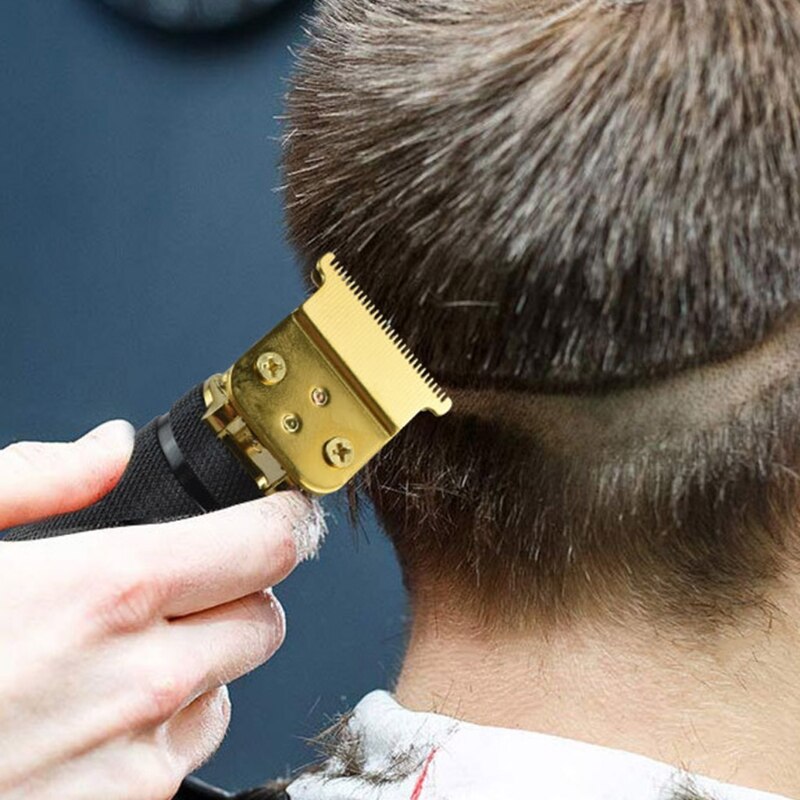 Cordless Outliner Hair Trimmer 0mm Baldheaded Clipper T-Blade 517C