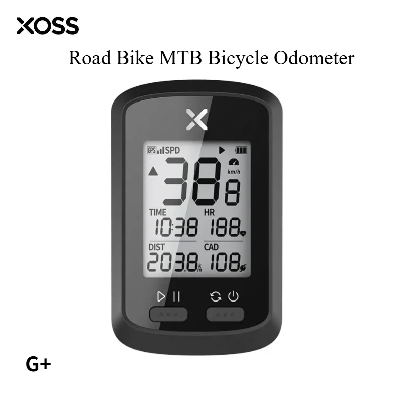 Xoss novo g + gps ciclismo computador g plus velocímetro sem fio bluetooth rastreador à prova dwaterproof água bicicleta de estrada mtb odômetro