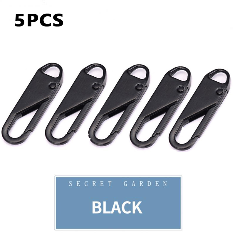 5/10pcs Metal Zipper Zipper Repair Kits Zipper Pull for Zipper Slider Sewing Diy Craft Sewing Kits Metal Zip DIY Sewing: A 5PCS