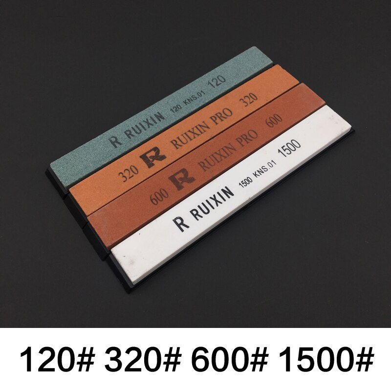 1/2/4 stuks vaste messenslijper vaste hoek messenslijper maalsteen diamant slijpplank slijpsysteem: 120 320 600 1500