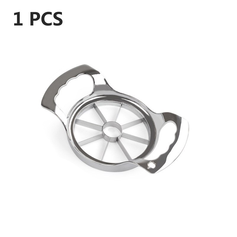 Fast Stainless Steel Apple Cutter Steel Slicer Vegetable Fruit Pear Peeler Divider 8/12 Cutter Kitchen Utensils Gadgets Tools: 1pc 8cut