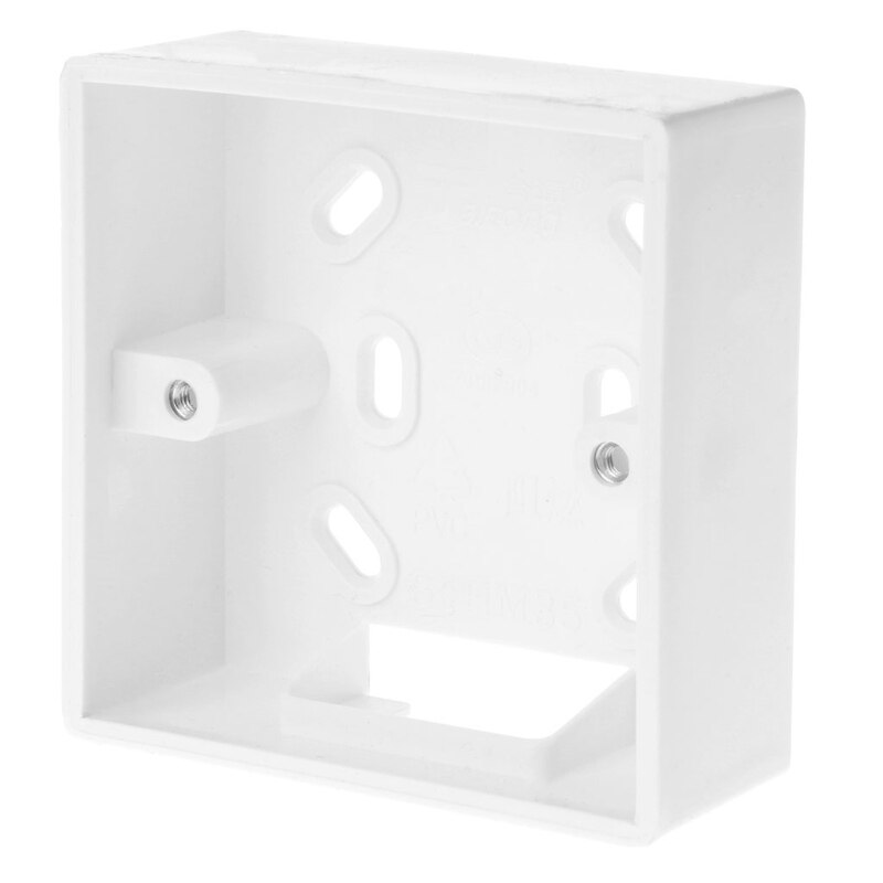 Caja de conexiones montada en la pared para termostato, controlador de temperatura, 86x86mm