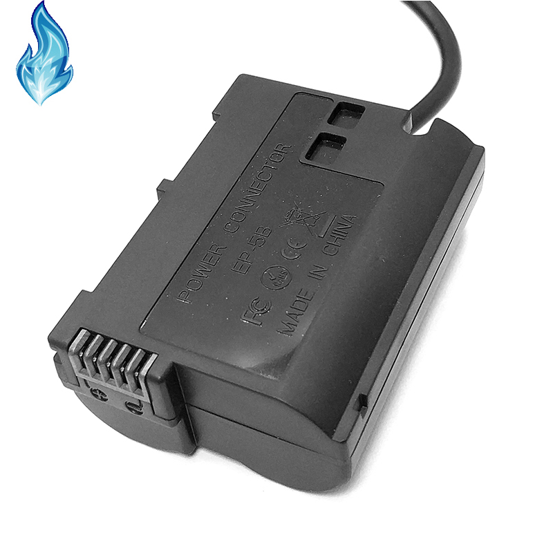 Adaptador de alimentación de CA EH-5/A/B + EP-5B para Nikon 1V1 D7200 D7100 D7000 D810 D810A D800 D800E D750 D850 D610 y D600 cámaras digitales
