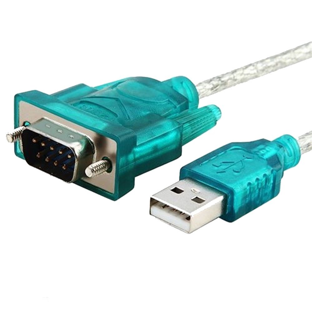 Adaptateur USB 2.0 vers série RS-232 DB9 9 broches, câble convertisseur de , longueur 0.8M, USB vers RS232, prise en charge WIN10