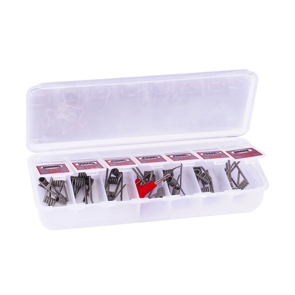 Kit Original de bobine de Violence de tueur de démon 28 pièces 7 en 1 avec bobine de Clapton Alien V2/Tsuka/Clapception/encadrée/espacée/Tri-torsadée