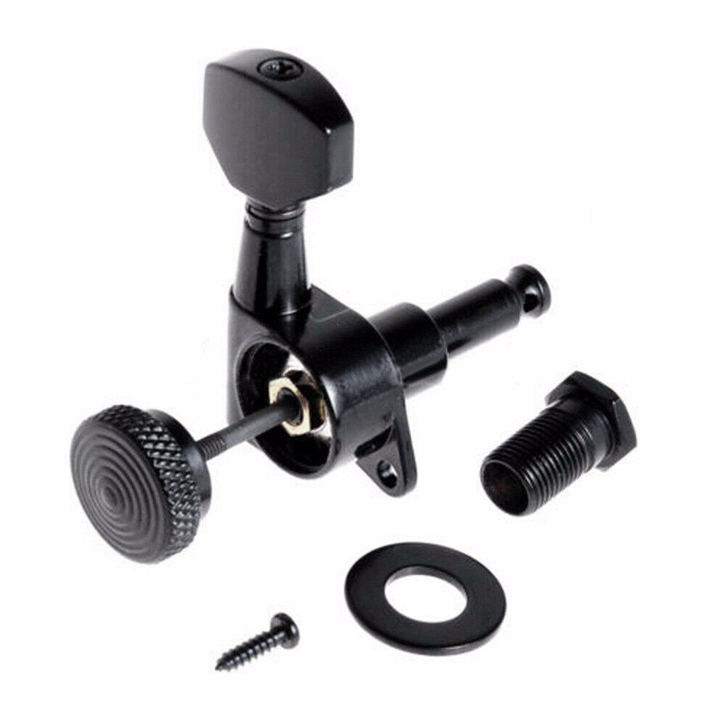 6PCS Acoustic Guitar Machine Head Metal Acoustic Guitar String Semiclosed Tuners Guitar Tuning Peg Machine Heads Tuners#0212g10