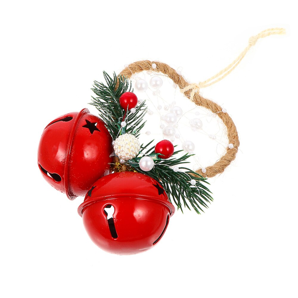 1pc Christmas Bells Decor Bells Hanging Pendant Xmas Tree Bells Decoration