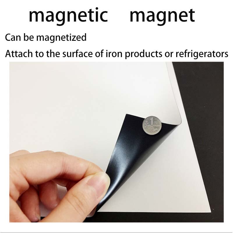 Magnetic inkjet sticker photo paper A4 glossy for inkjet printer: 10sheets A4