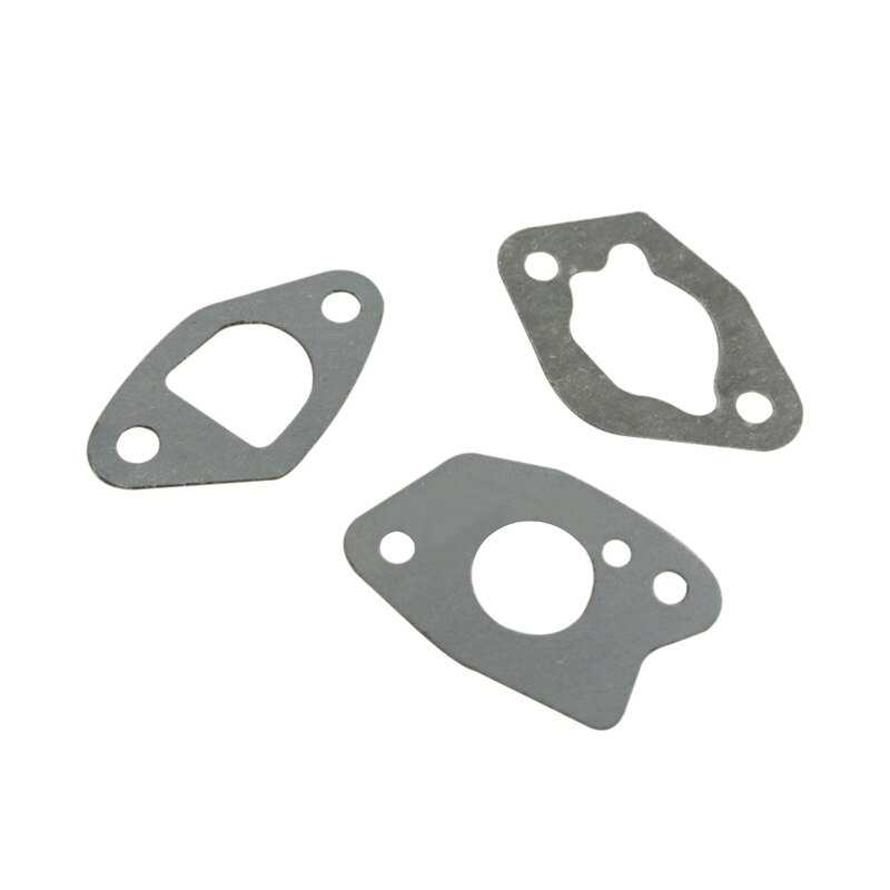 Juego de 3 uds de juntas de papel para carburador de cordel para Honda GX160 GX168 GX200, accesorio de motor, herramientas eléctricas de jardín