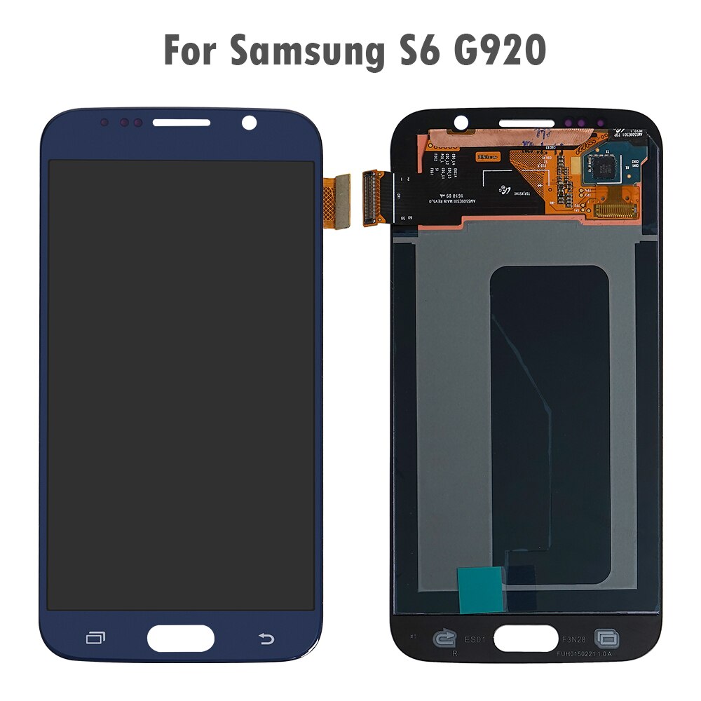 Super AMOLED Per Samsung Galaxy S7 S6 S5 S4 S3 S2 S1 Display LCD Touch Screen Digitizer Per Samsung S6 s5 S4 S3 S7 S2 S Dello Schermo