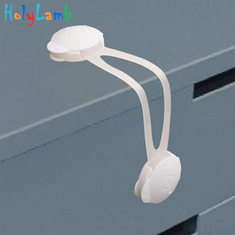 Verrouillage de sécurité bébé 2 pièces/lot | Protection pour enfants, verrou château, sécurité pour enfants, verrouillage Central, portes d'armoire: Default Title