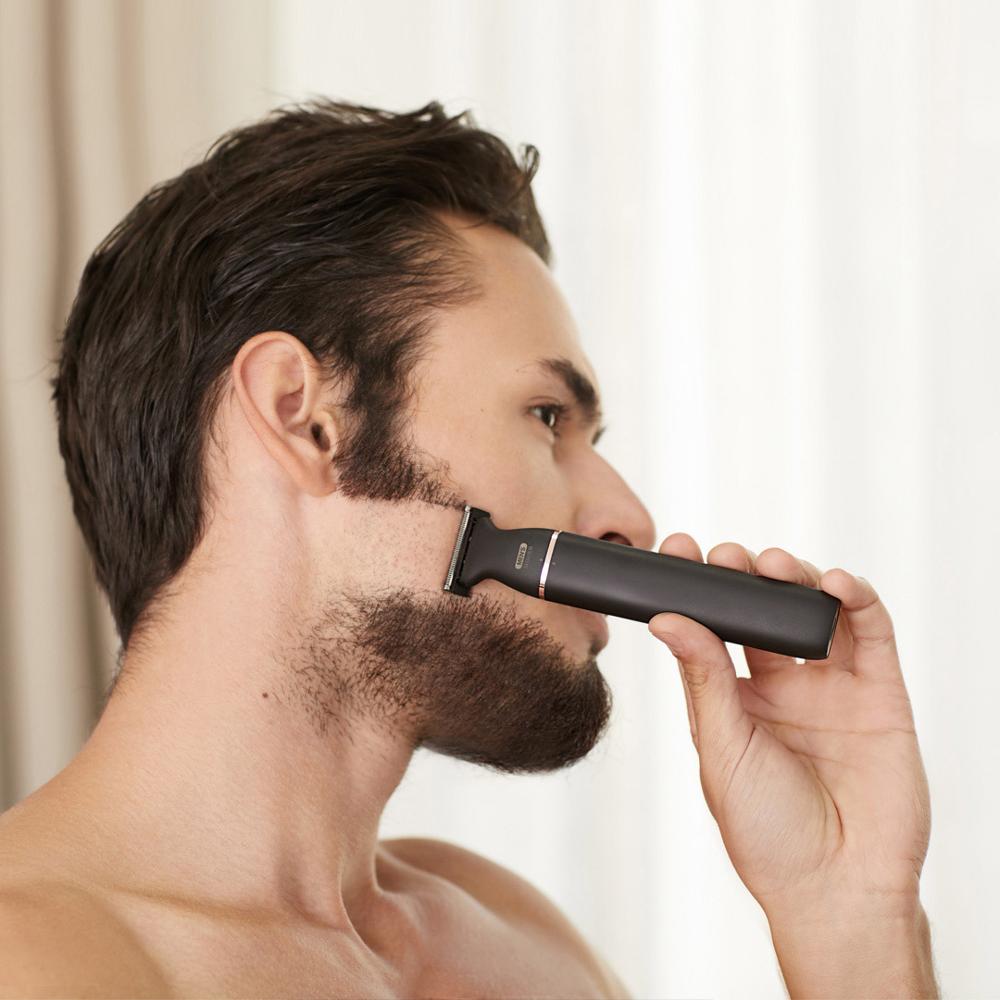 til xiaomi soocas  et2 menn elektrisk barbermaskin barberhøvel usb oppladbar skjeggbarbermaskin vanntett hårtrimmer med kam