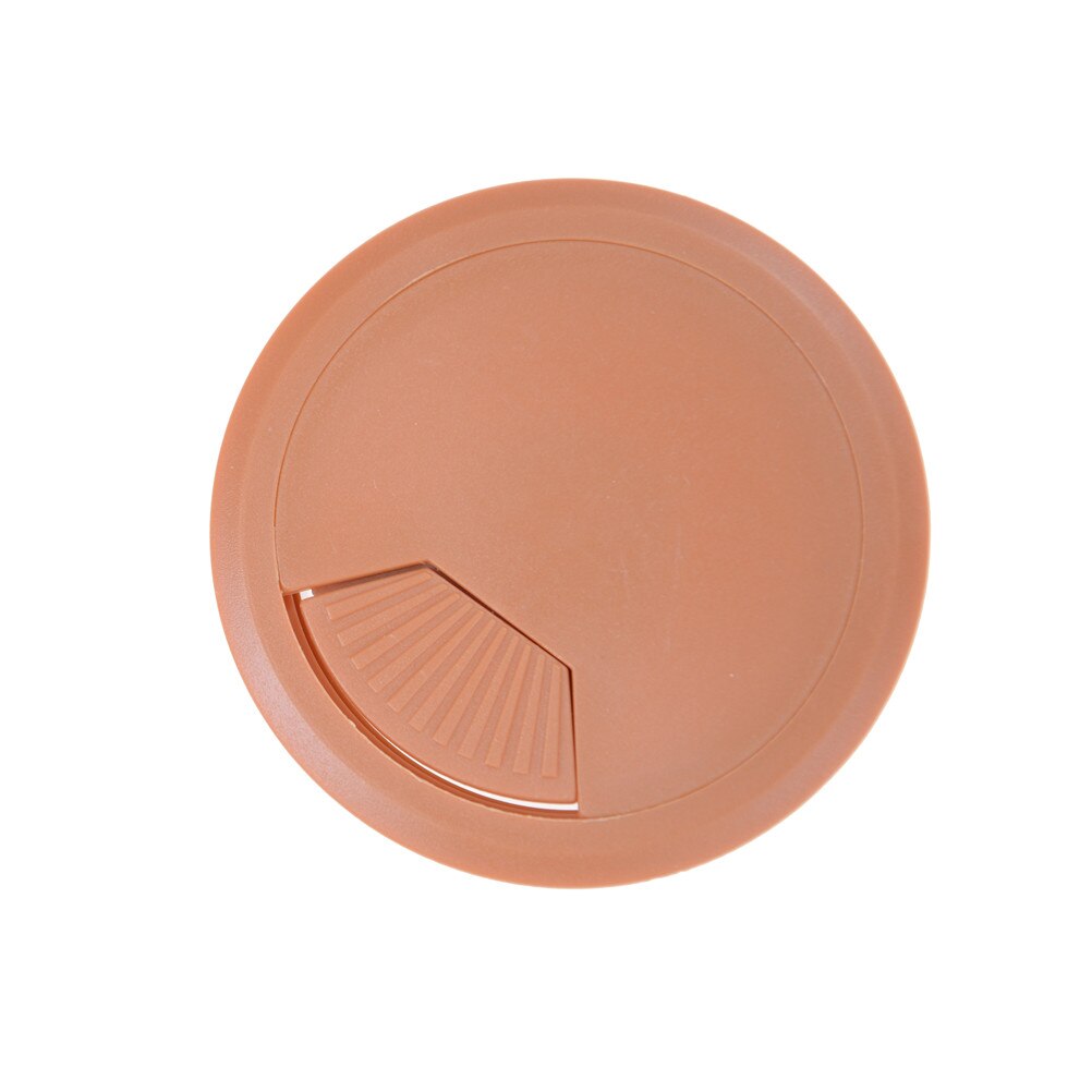 60mm datamaskin bordgjennomføringe bordkabel ryddig uttaksport overflate ledningshulldeksel holdbar 1pc