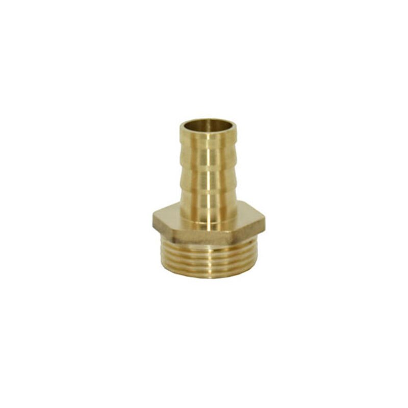 16mm 19mm 25mm 32mm to 1" Male water hose barb Connector brass DN15 DN20 DN25 tube joint Garden hose connector 1pc: 19mm