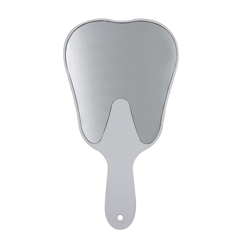 1pc denti dentali forma modello specchio forma del dente specchio di vetro regalo dentale di alta qualità cura dei denti orali strumenti per l&#39;uso manuale
