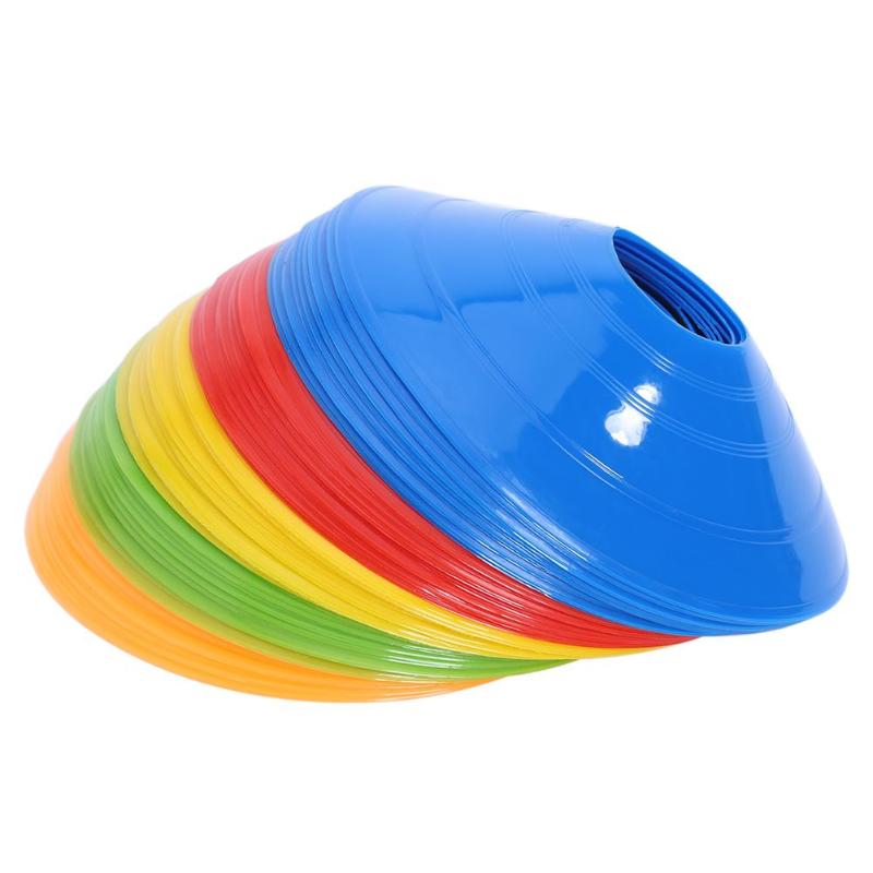 50 stk/parti 5 x 20cm soft disc fotball treningskjegler markør plater fotball sport tallerken underholdning sports tilbehør
