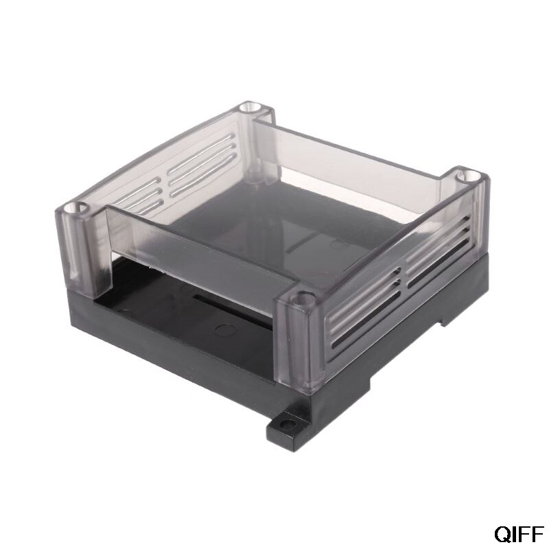Transparent Plastic PLC Industrial Control Box Panel PLC Enclousure Case DIY PCB Shell Aug. 19
