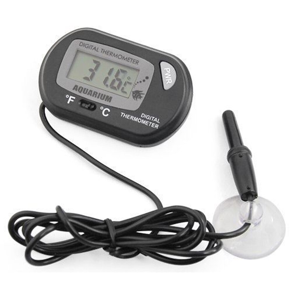 For Aquarium Thermometer Liquid Temperature Test Waterproof Digital LCD Display Fish Water Tank Electronic Instant Read