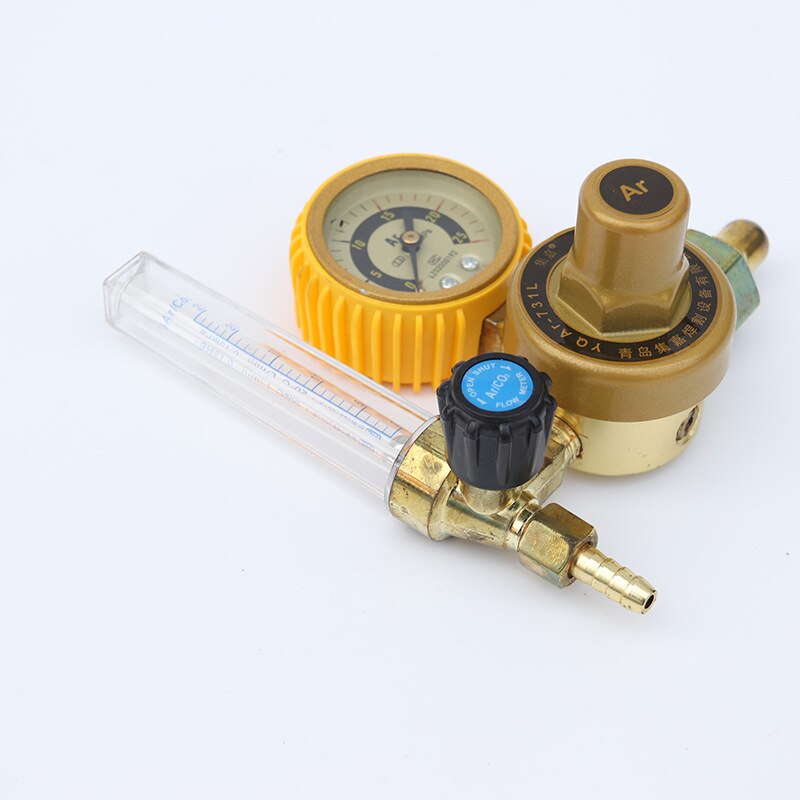 G5/8" 0-25Mpa Argon CO2 Mig Tig Flow Meter Gas Regulator Flowmeter Welding Weld Gauge Argon Regulator Pressure Reducer