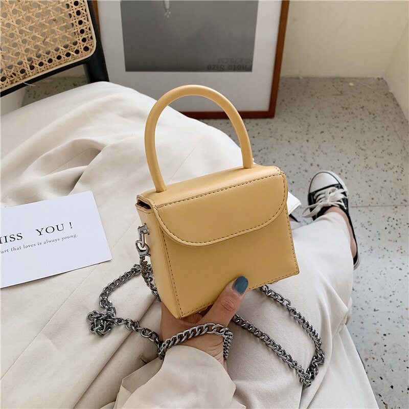 Læder crossbody tasker til kvinder solid lille lilla skuldertaske luksus kvindelige håndtasker og punge sæk: Hvid 1