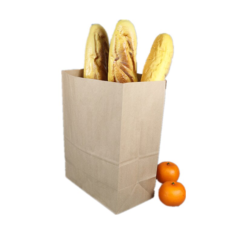 10Pcs kraft paper bags tea food small sandwich bread bags for party wedding supplies packaging snacks baking packaging