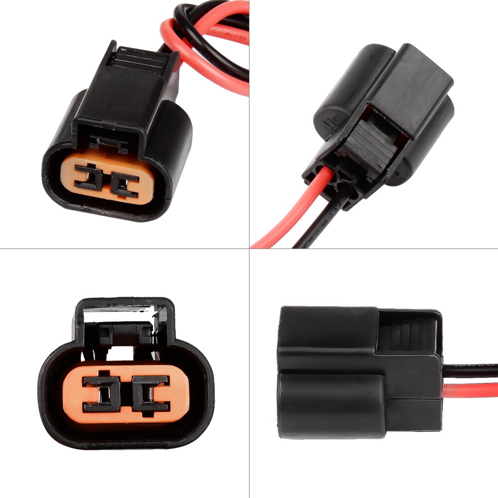 YUNPICAR Front Left or Right Vehicle ABS Wheel Speed Sensor Connector Wiring for Mitsubishi Pajero Shogun 2pack