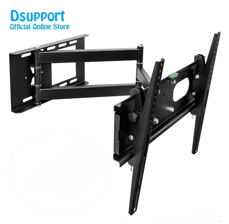 Articulating TV Wall Mount Bracket for 26"-55"LCD LED Plasma 3D TV with VESA up to 400x400, Full Motion Tilt Swivel long arm